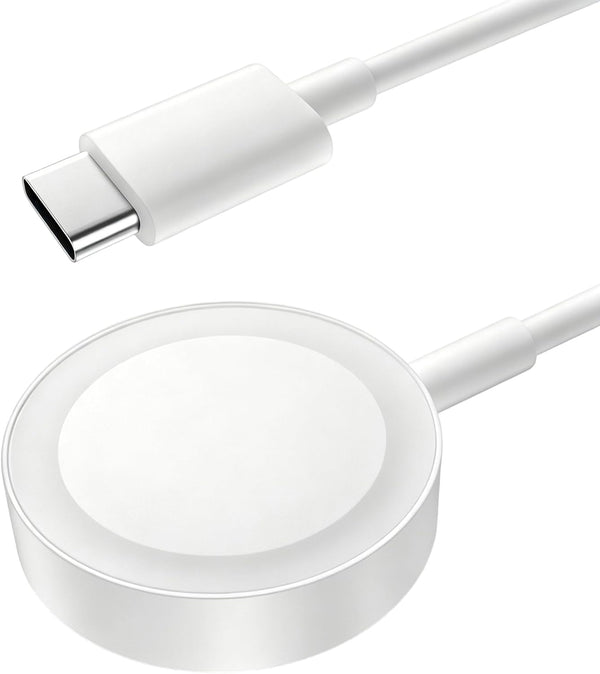 USB C for Apple Watch Charger Fast Charging, 5W Fast iWatch Charger Travel Essentials Magnetic USB C Charging Cable Made for Apple Watch Series 11/10/9/8/7, Ultra 3/2/1, SE3