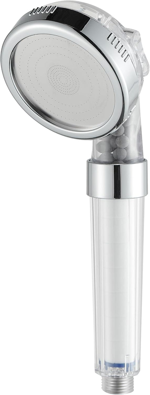 Moon's Filtered Shower Head with 3 Replacement Filters for Home Use,